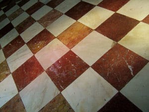 Protection des sols en marbre