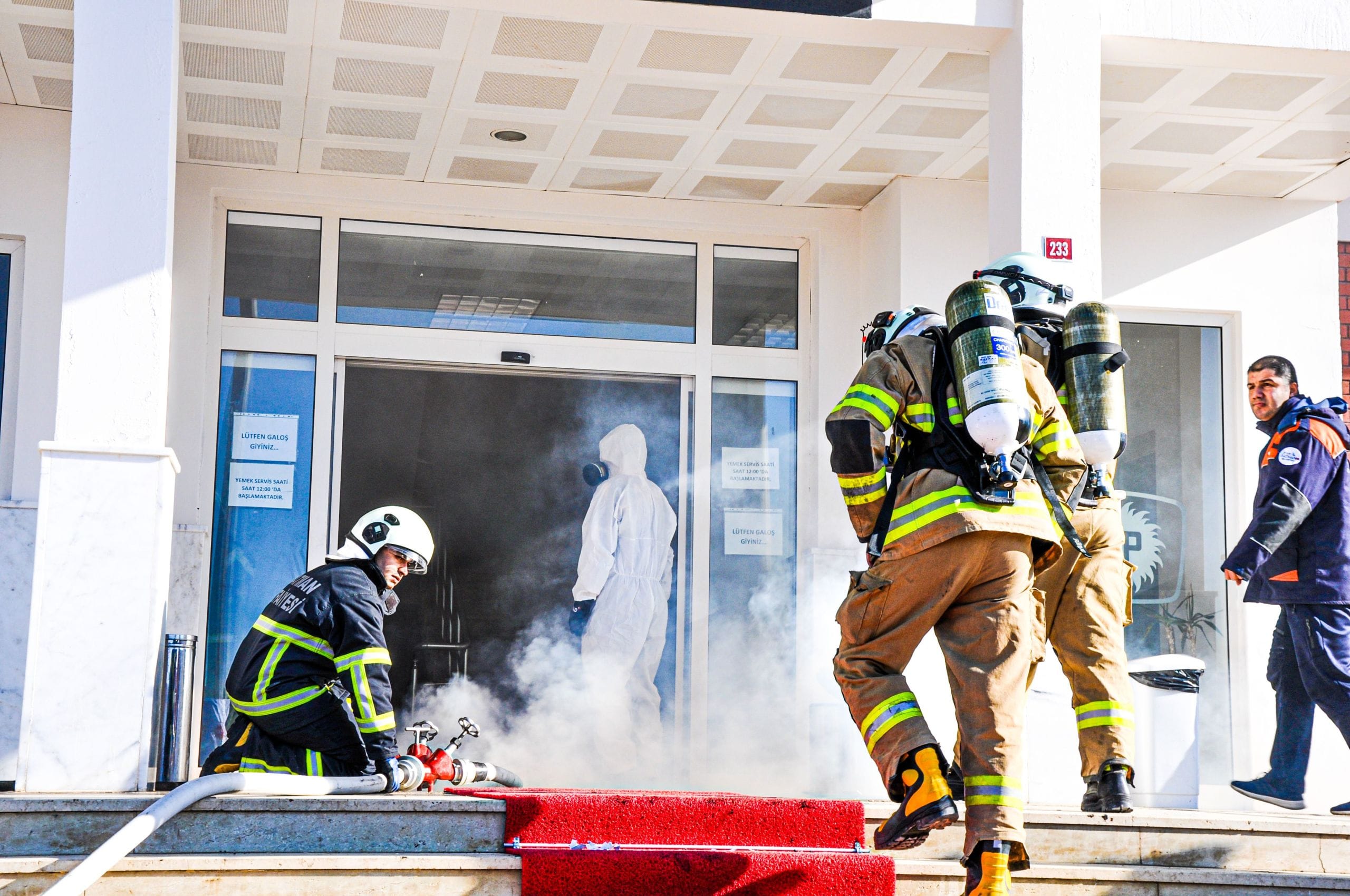 nettoyage après incendie